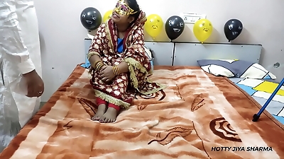 Hard sex with neighbor&period; Desi Chudai with loud moaning